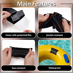2 Rolls 2 Colors TPU Inflatable Patch Repair Tape&nbsp;AJEW-BC0010-27A