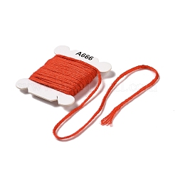 72 Cards 72 Colors 6-Ply Polyester Embroidery Floss&nbsp;OCOR-K006-C06