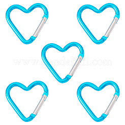 5Pcs Zinc Alloy Spring Gate Rings&nbsp;FIND-TA0009-73C