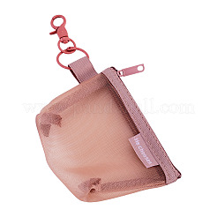 Nylon Mesh Zipper Bags&nbsp;HJEW-TAC0184