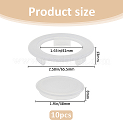 10Pcs Round Plastic Table Umbrella Hole Cap&nbsp;FIND-FH0017-25A