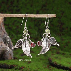 Alloy Rhinestone Dangle Earrings for Women&nbsp;WG1931A-01