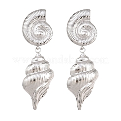304 Stainless Steel Stud Dangle Earrings for Women&nbsp;SA-H001-19P