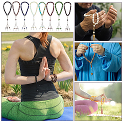 8Pcs 8 Colors Alloy Charm Bracelets&nbsp;BJEW-PH0004-69