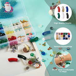 DIY Christmas Jewelry Making Finding Kits&nbsp;DIY-BT0001-44