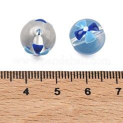 Transparent Glass Enamel Beads&nbsp;GLAA-P078-01A-02