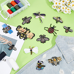 20Pcs 10 Styles Clothing Patches&nbsp;PATC-PH0001-72