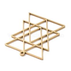 304 Stainless Steel Pendants&nbsp;STAS-U030-05G