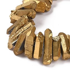 Natural Quartz Crystal Points Beads Strands&nbsp;G-K181-B15