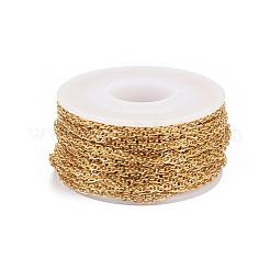 Ion Plating(IP) 304 Stainless Steel Rope Chains&nbsp;CHS-H007-22G