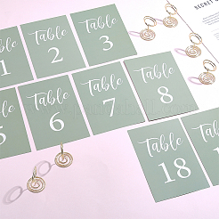 31Pcs Steel Place Card Holder&nbsp;OFST-HY0001-01