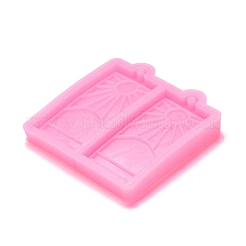 Rectangle with Sunrise Pendant Silicone Molds&nbsp;DIY-M034-11