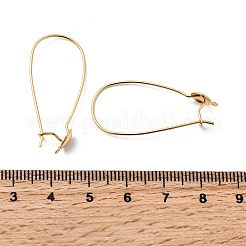 Brass Ear Hooks&nbsp;KK-F916-02G