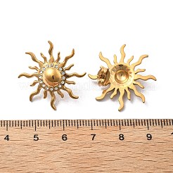 304 Stainless Steel Stud Earrings&nbsp;EJEW-D319-11G