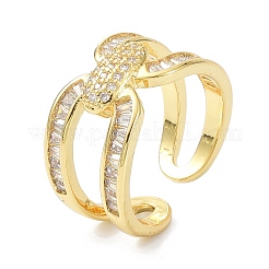 Real 18K Gold Plated Wide Band for Women&nbsp;X-ZIRC-C021-12G