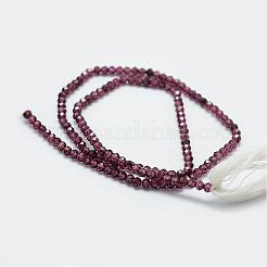 Natural Garnet Bead Strands&nbsp;G-P271-3mm-08