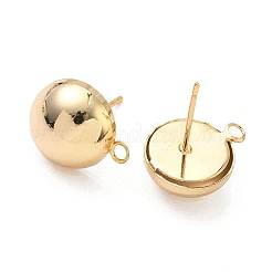 SHEGRACE Brass Stud Earring Findings&nbsp;XGR0025G-36G