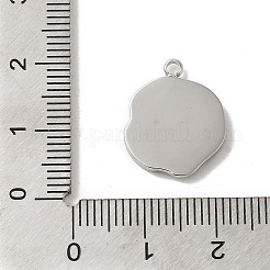 304 Stainless Steel Pendants&nbsp;STAS-B074-08P-02