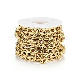 Brass Curb Chains&nbsp;CHC-G005-08G