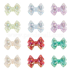 20Pcs UV Plating Transparent Acrylic Beads&nbsp;MACR-TA0002-36