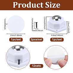 304 Stainless Steel Ceiling Ball Bearing Pulley&nbsp;FIND-WH0149-86B