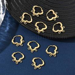 SHEGRACE Brass Hoop Earrings Findings&nbsp;XGR0156G-93G