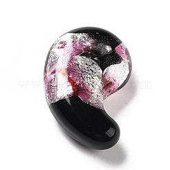 Luminous Handmade Silver Foil Lampwork Beads&nbsp;LAMP-F022-05C