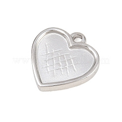 304 Stainless Steel Pendant Cabochon Settings&nbsp;LS-STAS-L313-02P