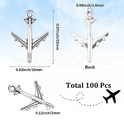 100Pcs Tibetan Style Alloy Pendants&nbsp;TIBEP-SC0003-55