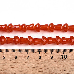 Baking Paint Glass Beads Strands&nbsp;DGLA-N007-01B