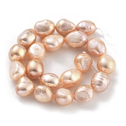 Natural Cultured Freshwater Pearl Beads Strands&nbsp;PEAR-P062-26E