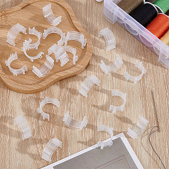Plastic Bobbin Core Clip&nbsp;FIND-WH0521-203