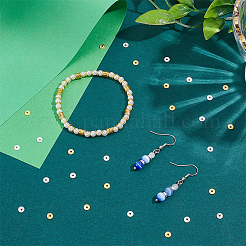 300Pcs 2 Colors Rack Plating Brass Spacer Beads&nbsp;KK-PH0015-01