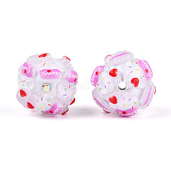 Round Resin Beads&nbsp;RESI-T059-02B
