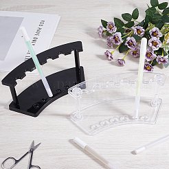 2 Sets 2 Colors 6 Hole Plastic Pen Holder&nbsp;ODIS-CP0001-11