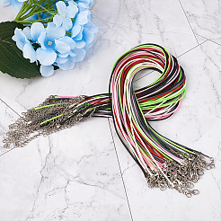 Waxed Cotton Cord Necklace Making&nbsp;MAK-BT0001-03