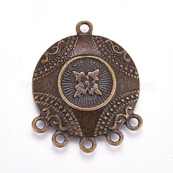 Tibetan Style Alloy Chandelier Components Links&nbsp;TIBE-MSMC008-02AB
