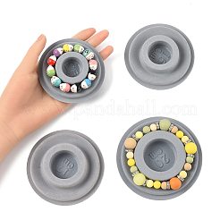 4Pcs 4 Styles PE and Flocking Bead Design Boards&nbsp;ODIS-FS0001-01E