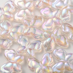 UV Plating Luminous Transparent Acrylic Beads&nbsp;OACR-P010-11B