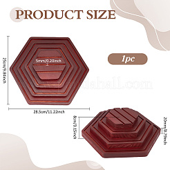 Wooden Coin Display Cases&nbsp;AJEW-WH0270-603