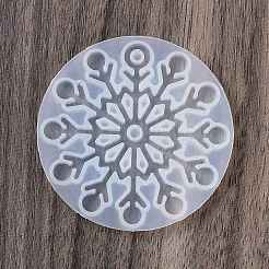 Christmas Snowflake DIY Silicone Pendant Molds&nbsp;DIY-A054-01E
