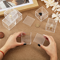 6Pcs Acrylic Commemorative Coin Display Stand&nbsp;ODIS-CA0001-16