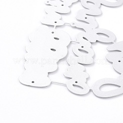 Carbon Steel Cutting Dies Stencils&nbsp;DIY-I083-07P