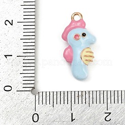 Alloy Enamel Animal Cartoon Pendants&nbsp;PALLOY-R158-02LG-03