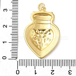 Brass Enamel Pendants&nbsp;KK-P303-10G