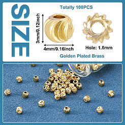 Brass Beads&nbsp;KK-TAG0001-07