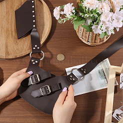 Medieval PU Leather Gun Holster&nbsp;AJEW-WH0606-009A