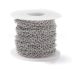 Tarnish Resistant 304 Stainless Steel Cable Chains&nbsp;CHS-L017-23B