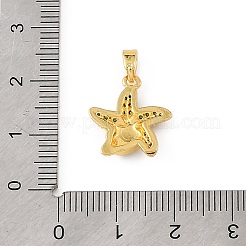 Ocean Brass & Rhinestone Pendants&nbsp;RB-CBA4B36-04G-03