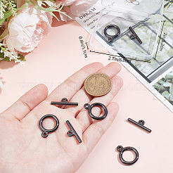 5Pcs Bioceramics Zirconia Ceramic Toggle Clasps&nbsp;FIND-BBC0003-68B-02
